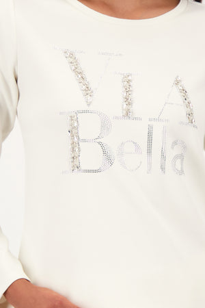 Monari Via Belle Top in beige