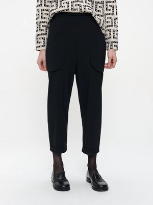jane lushka still techincal jersey pants in black