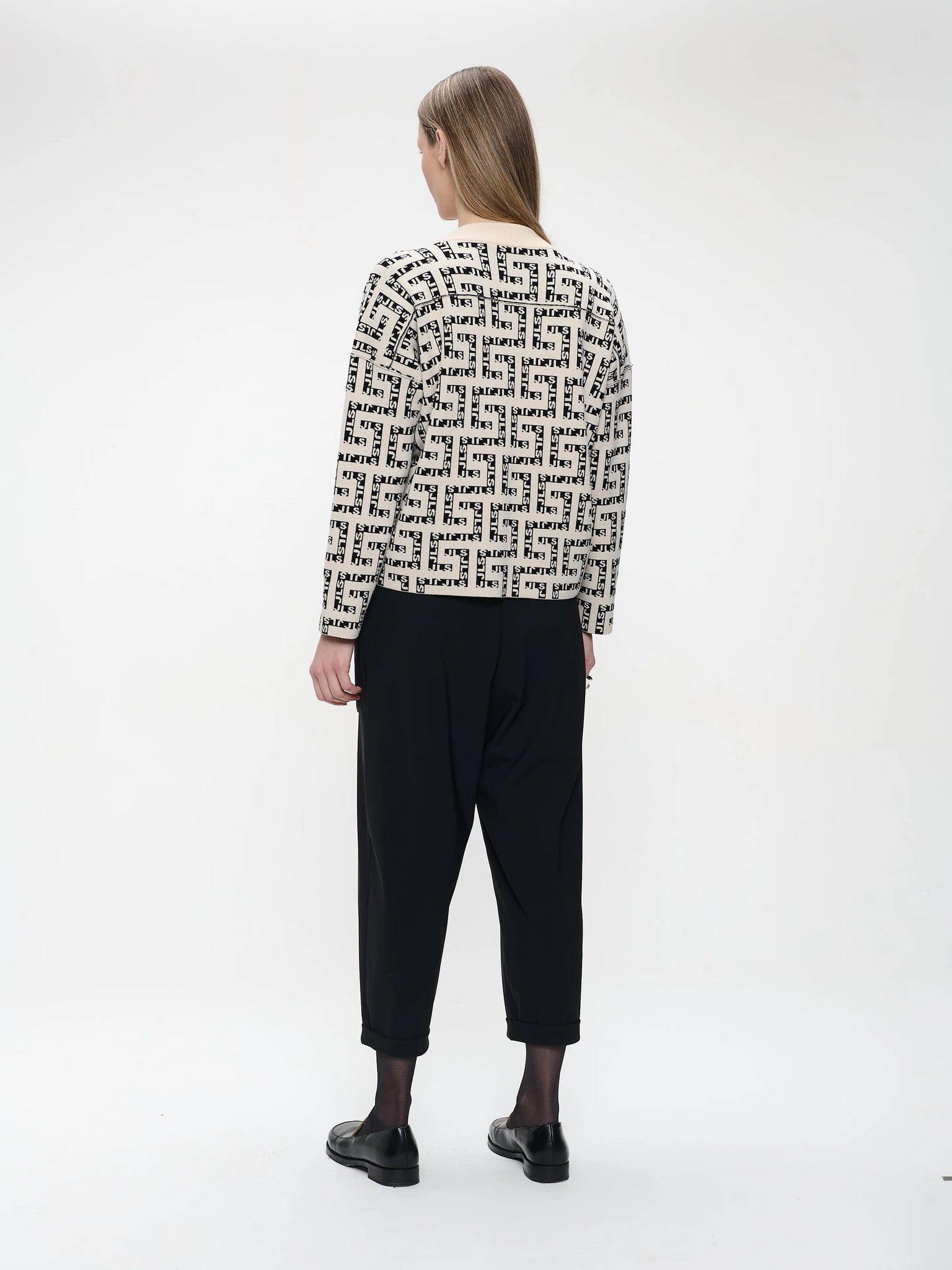 jane lushka still techincal jersey pants in black