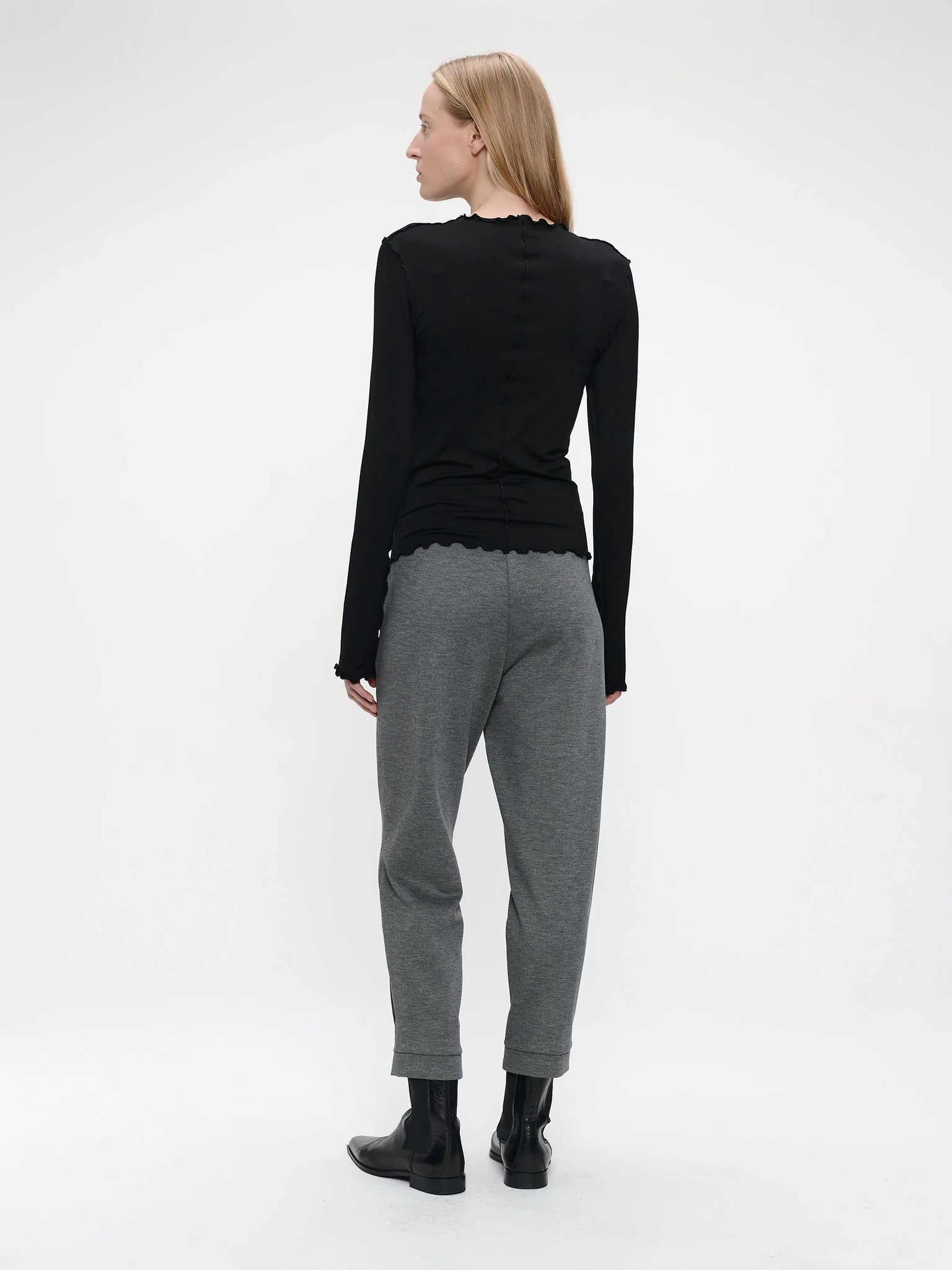 jane lushka janette top in black