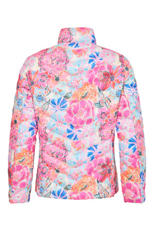 frandsen reversible printed jacket in multicolour