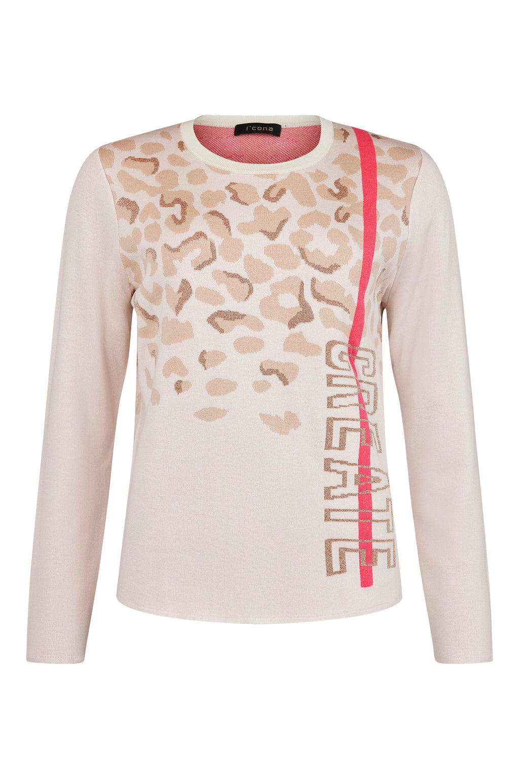 Leopard Sparkle Jumper