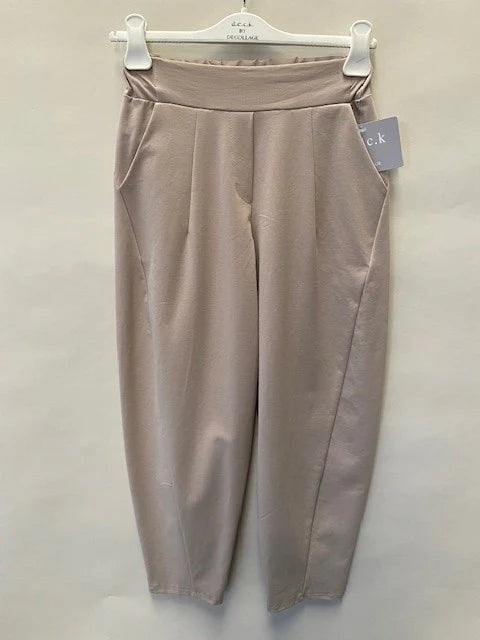 deck barrell trousers in taupe