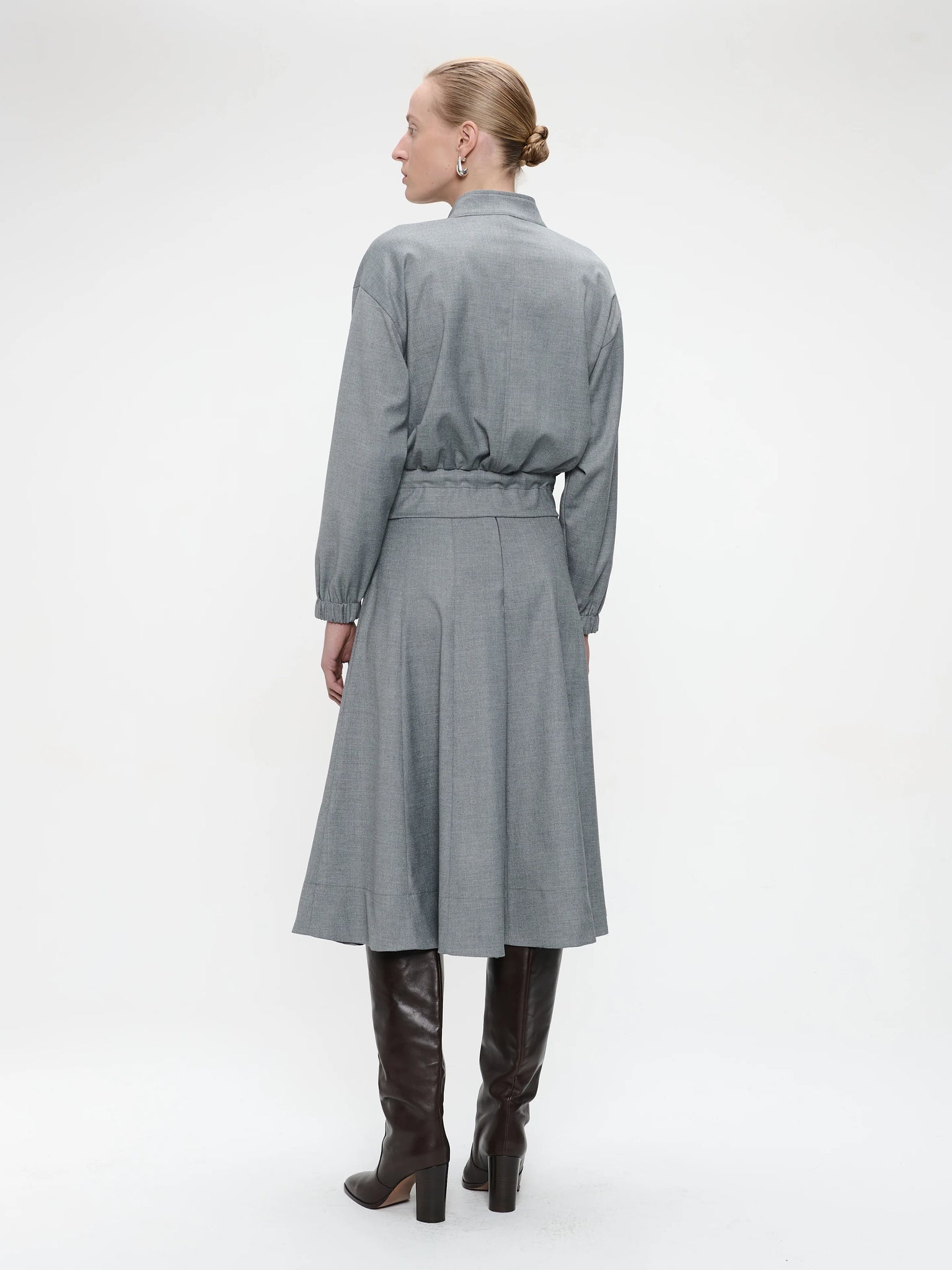 jane lushka ian viscose jacket in light grey