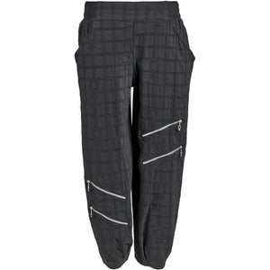 mysoul bubble balloon trousers in black