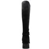 Loretta Vitale suede knee high boot in black