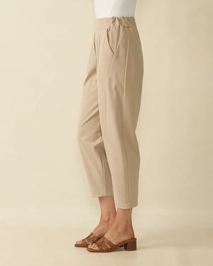 deck barrell trousers in beige