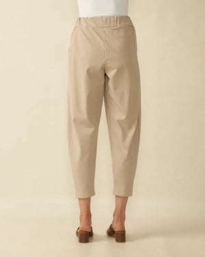 deck barrell trousers in beige