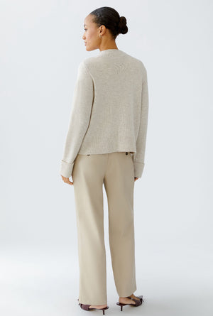 oui pocket detail knit in beige