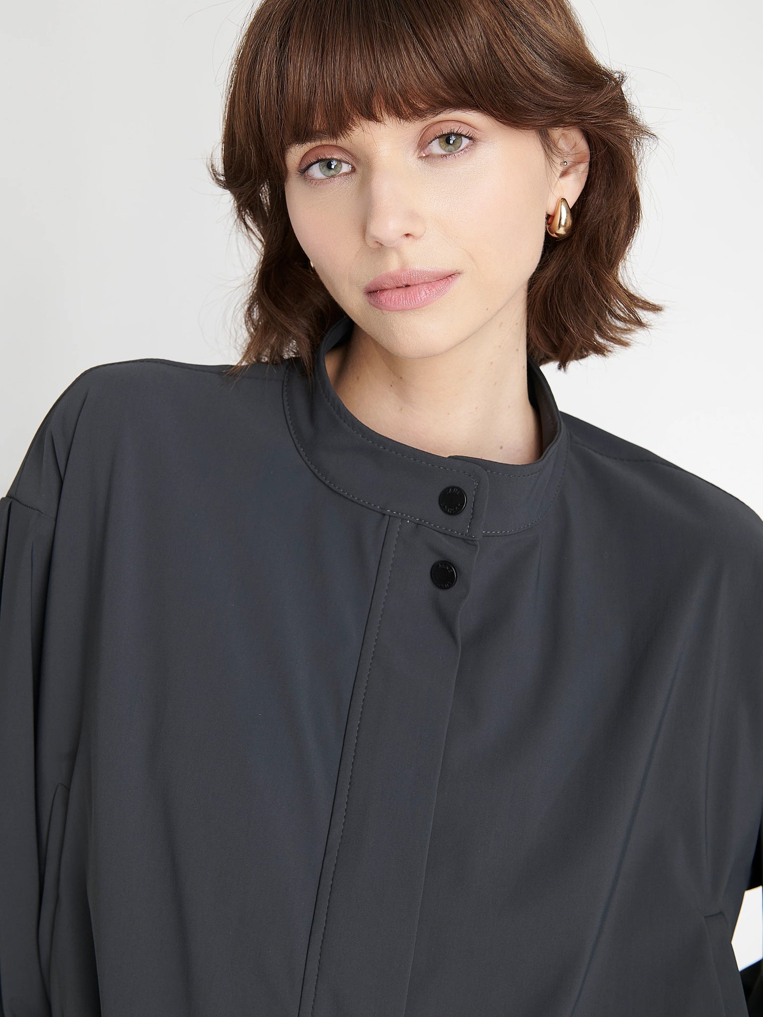 jane lushka Ian jacket technical jersey in grey