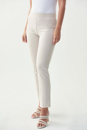 Joseph Ribkoff Straight leg trousers with split (sand)