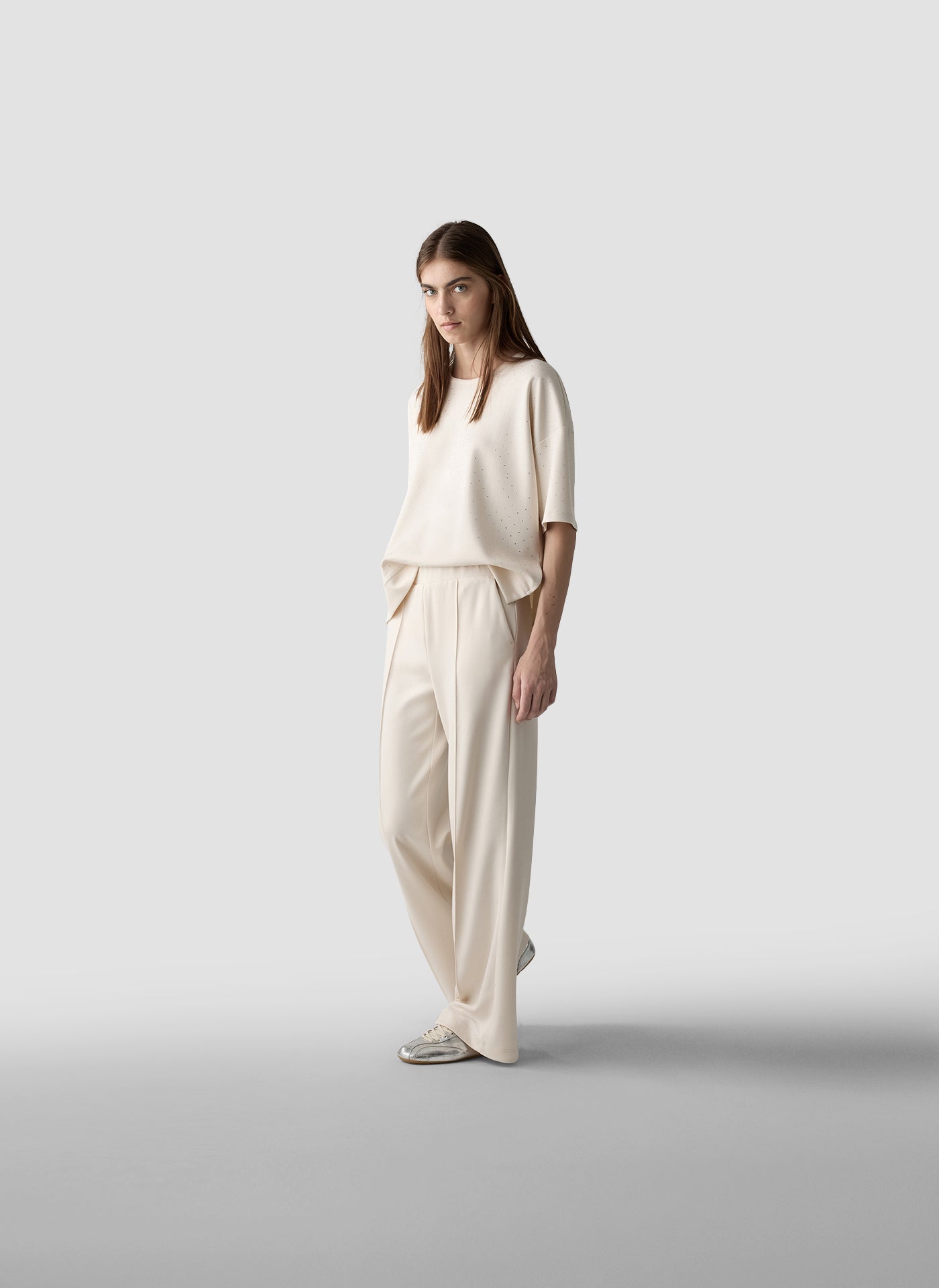 le comte diamante tshirt in cream