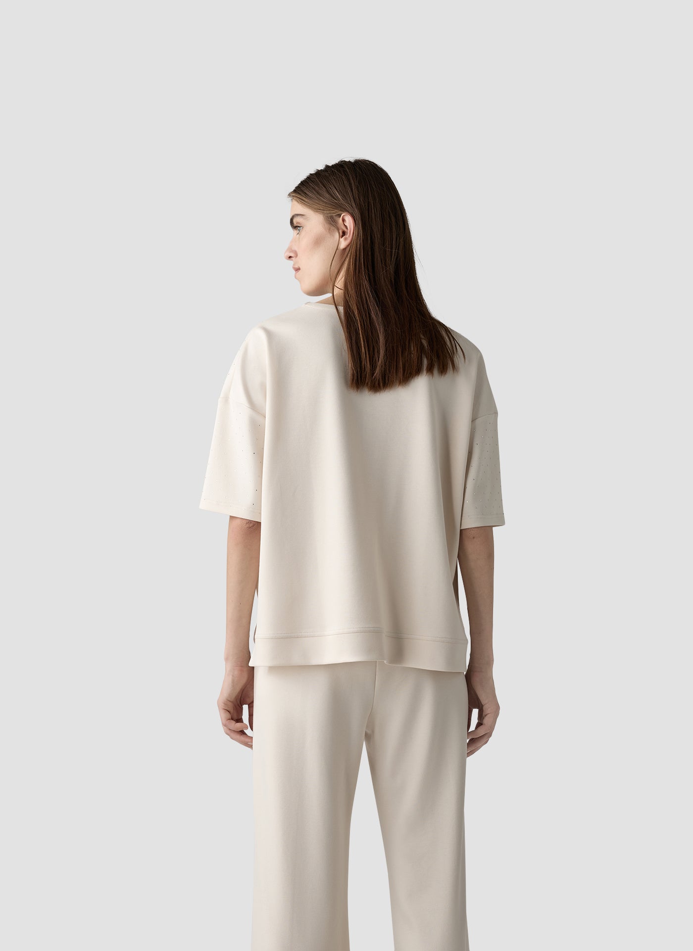 le comte diamante tshirt in cream