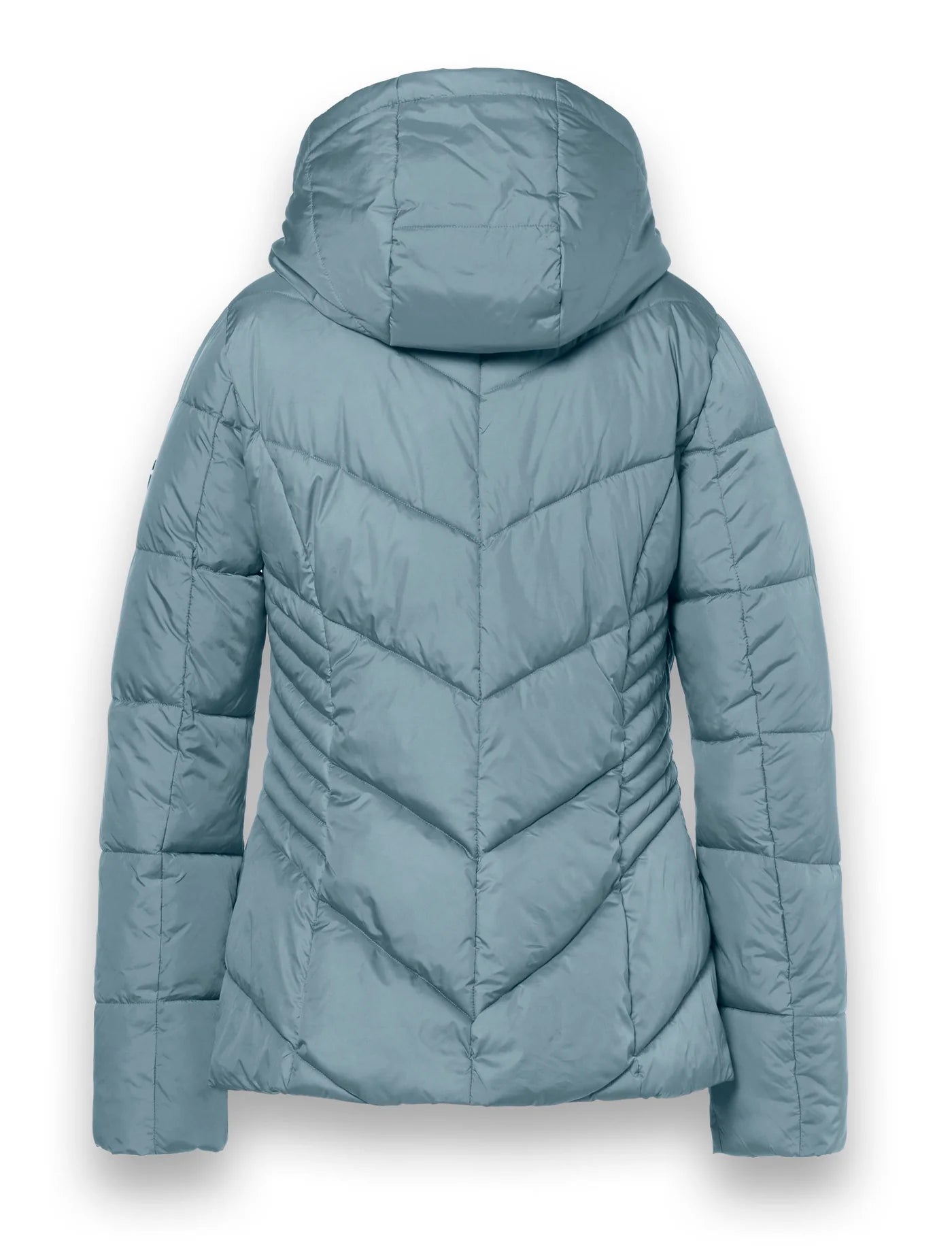 district val thorens puffa jacket in mineral blue