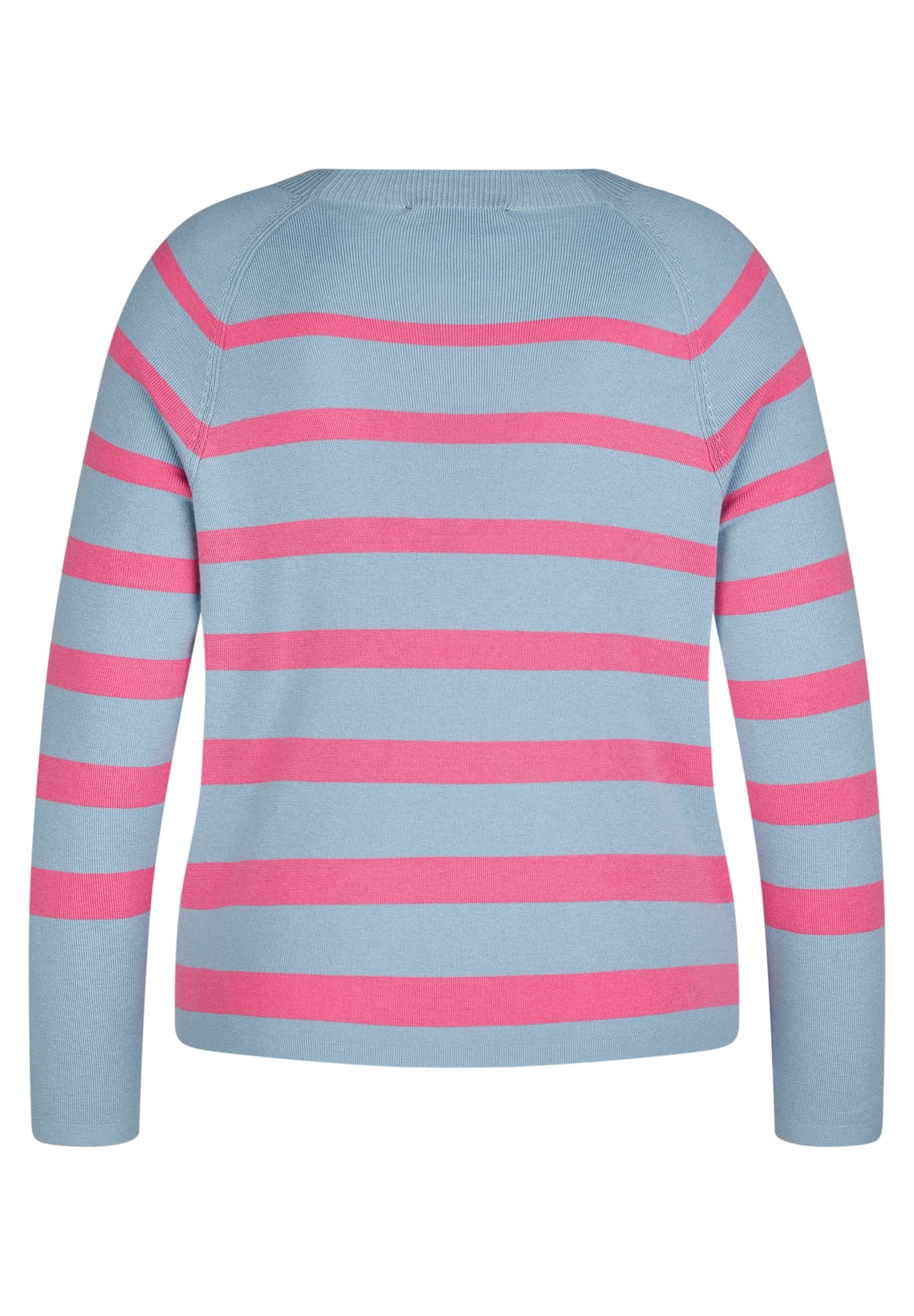 Colour splash stripe jumper