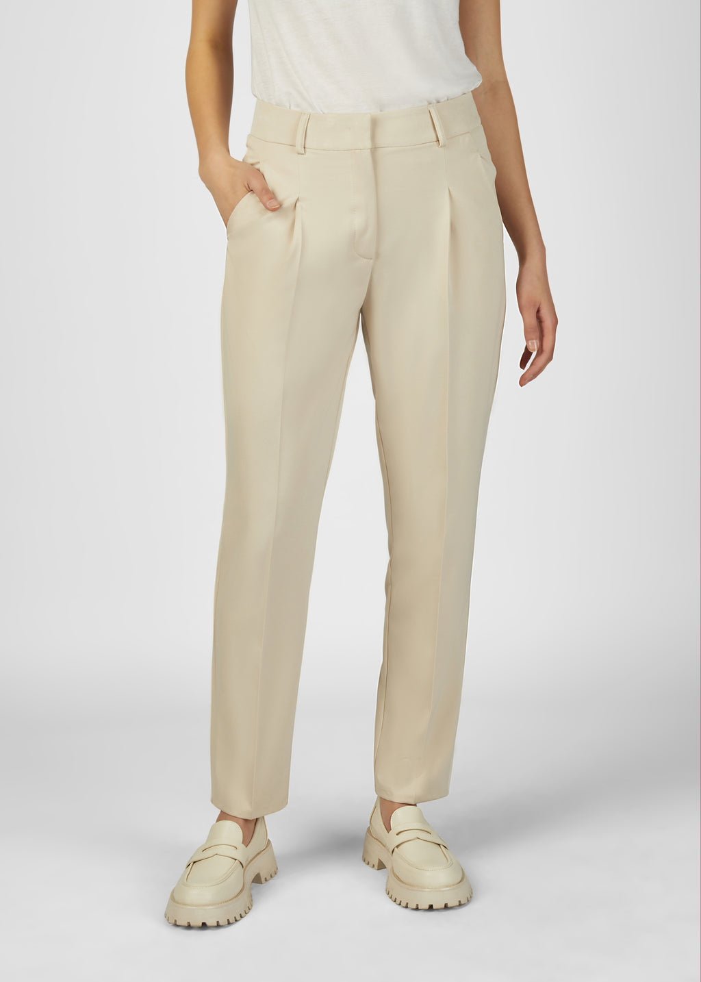 Straight Leg Trousers