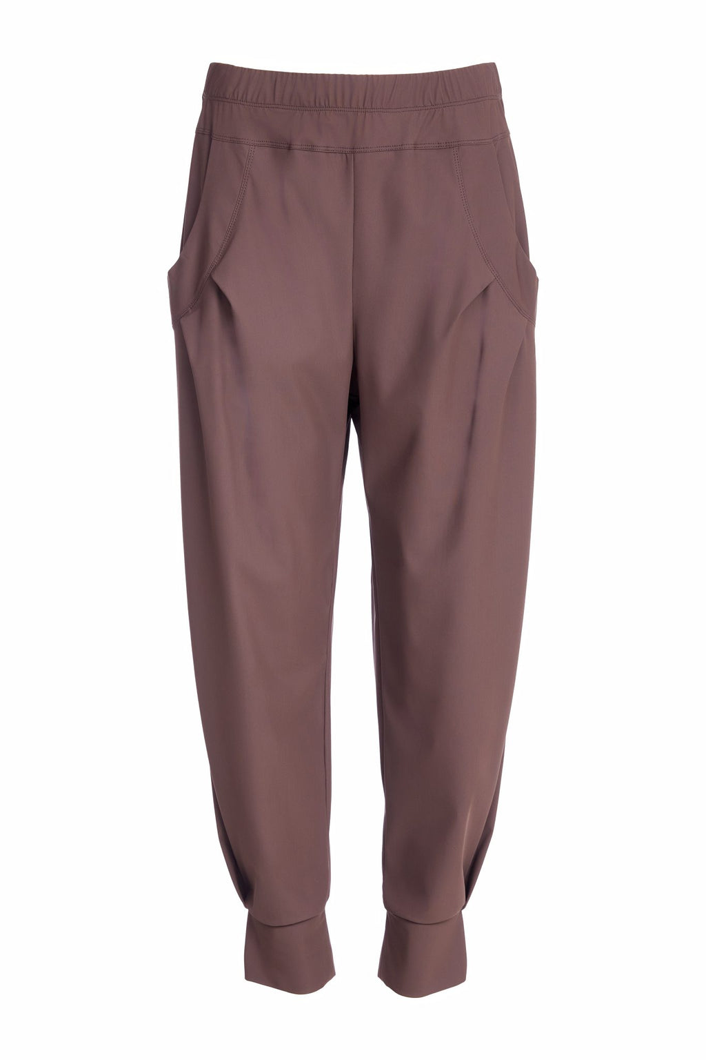 Naya Classic cuff trousers in cocoa