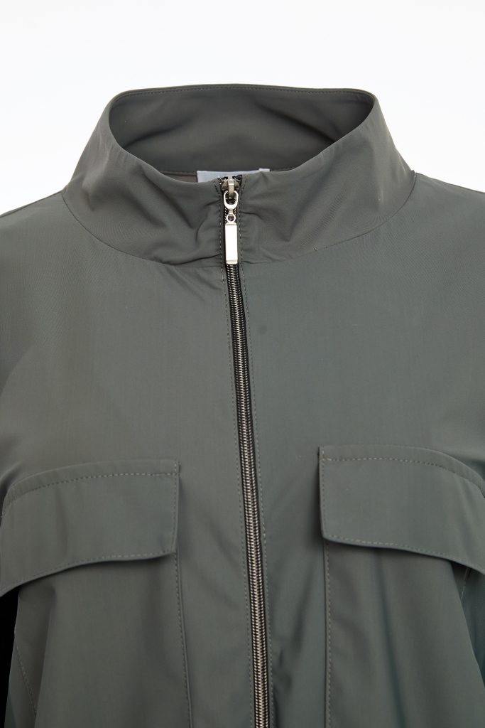 naya bomber jacket in forest green