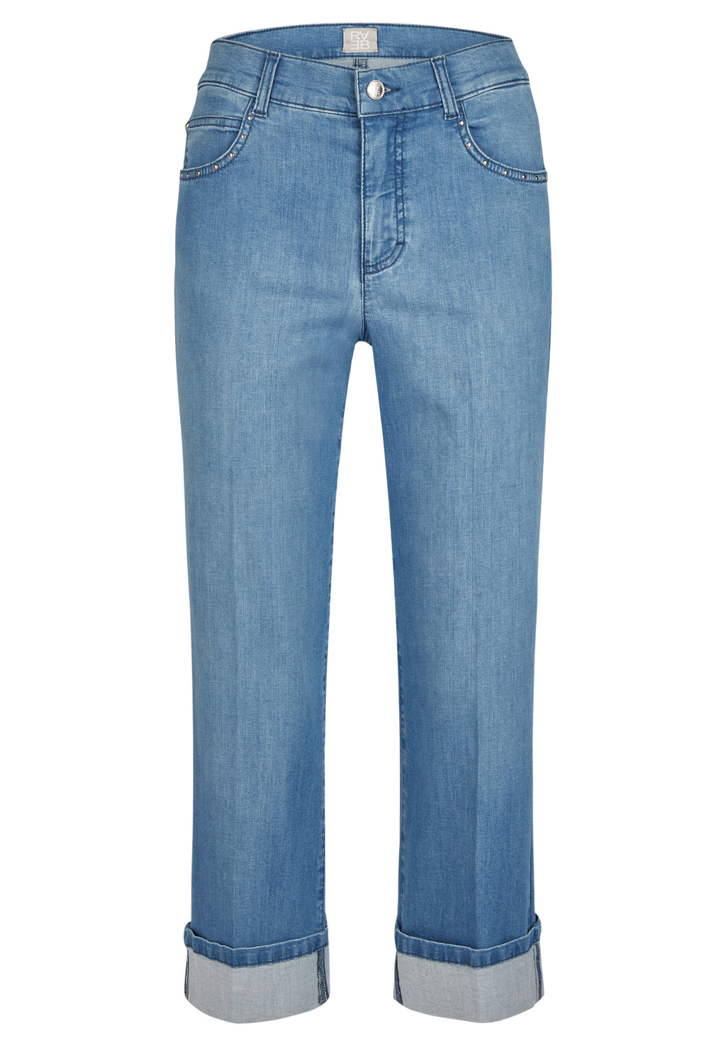 Rabe willow turn up jeans in light denim, product code 52-213151
