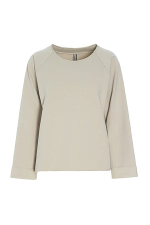 henriette steffensen sweatshirt in beige