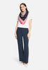 betty barclay printed scarf in pink
