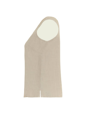 Dolcezza linen vest in beige
Product code 24250