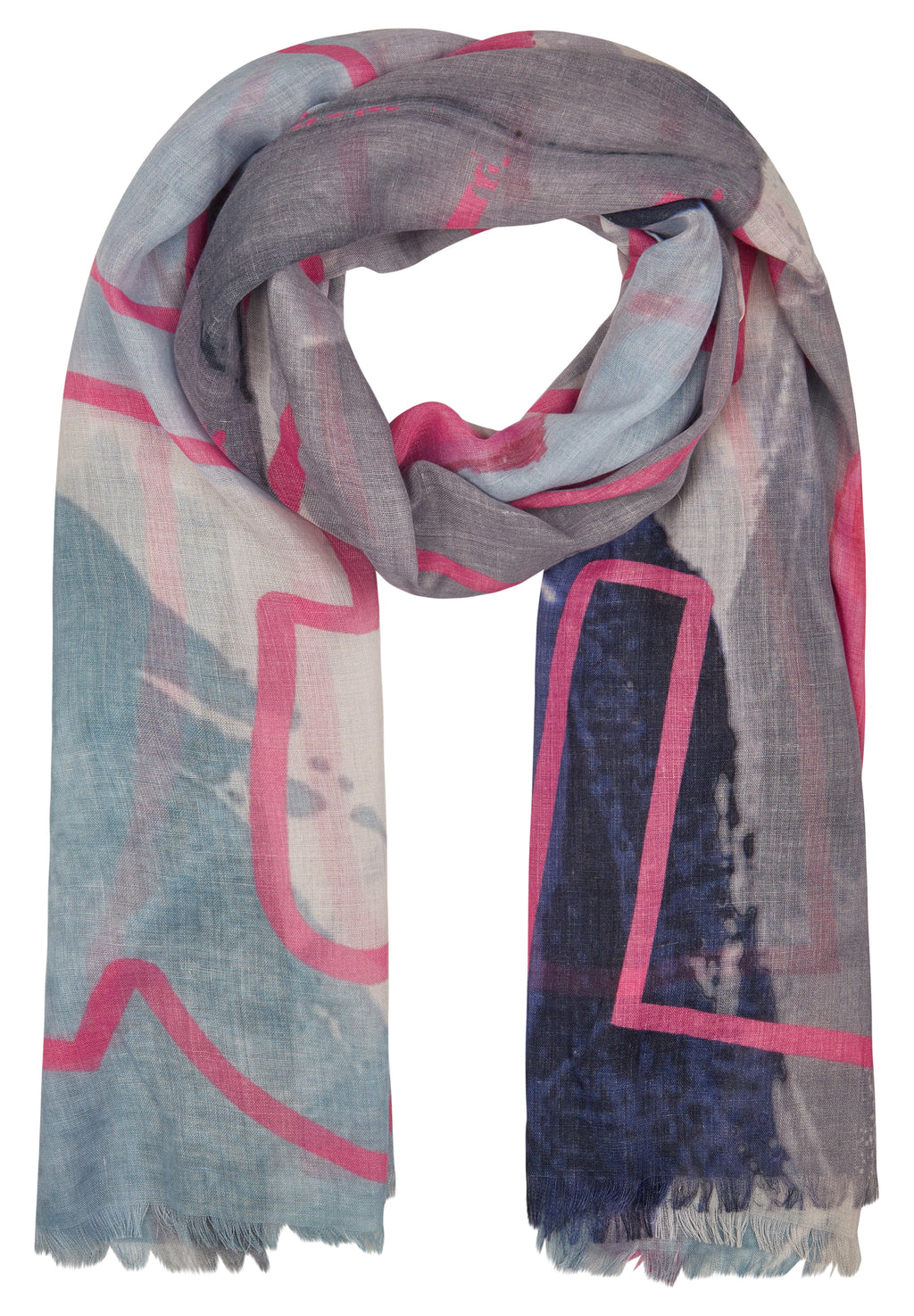 <p>Le Comte colour splash collection printed scarf</p>
<p>Product code 52-613940</p>