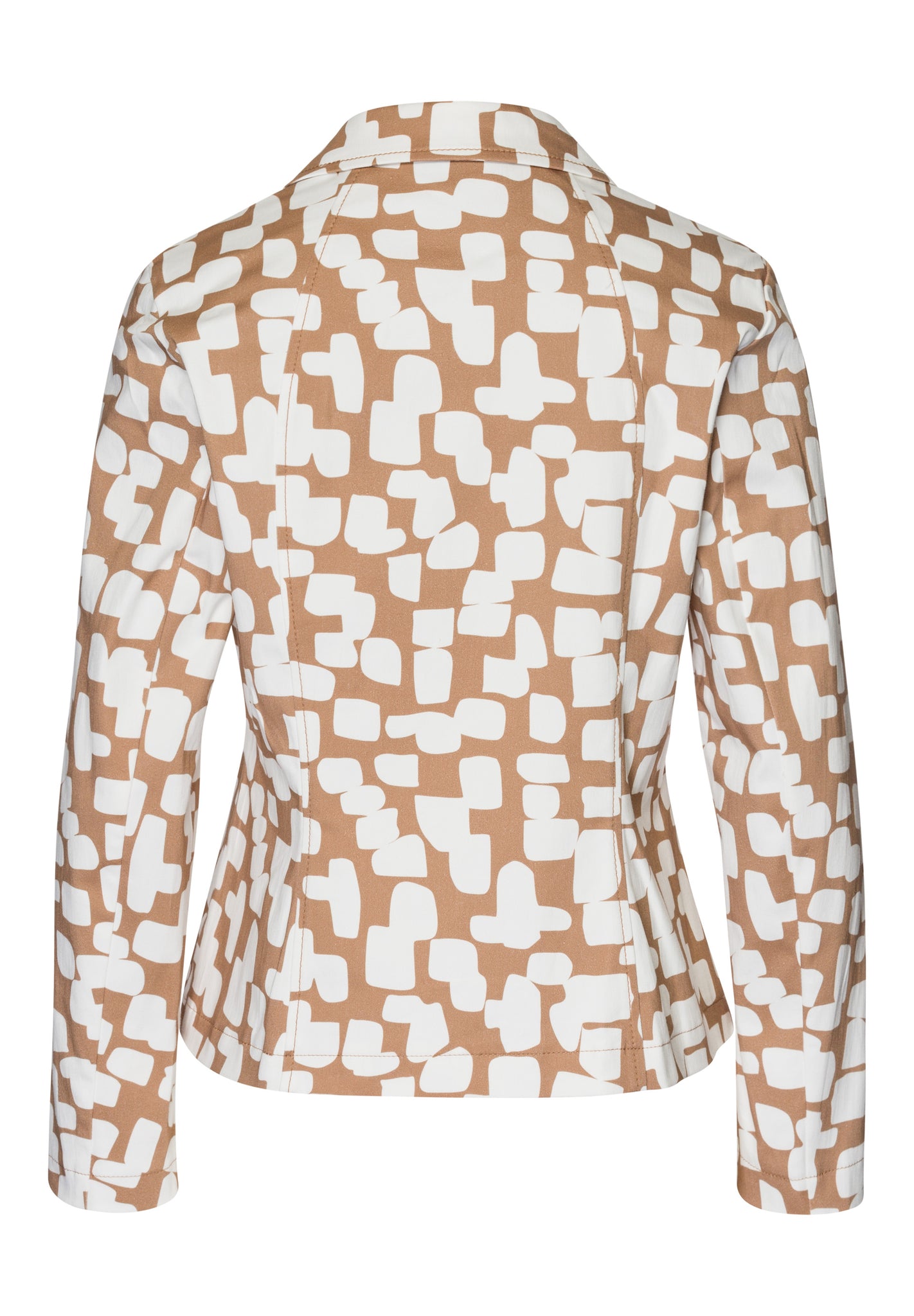 Frank Walder Caffè de roma collection spot print zip up jacket in tan and cream

Product code 202.303