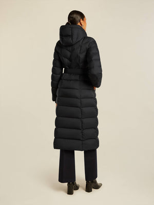 Beaumont valentina long coat in black