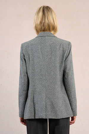 MOLLY BRACKEN BLAZER WITH RHINESTONES IN GREY