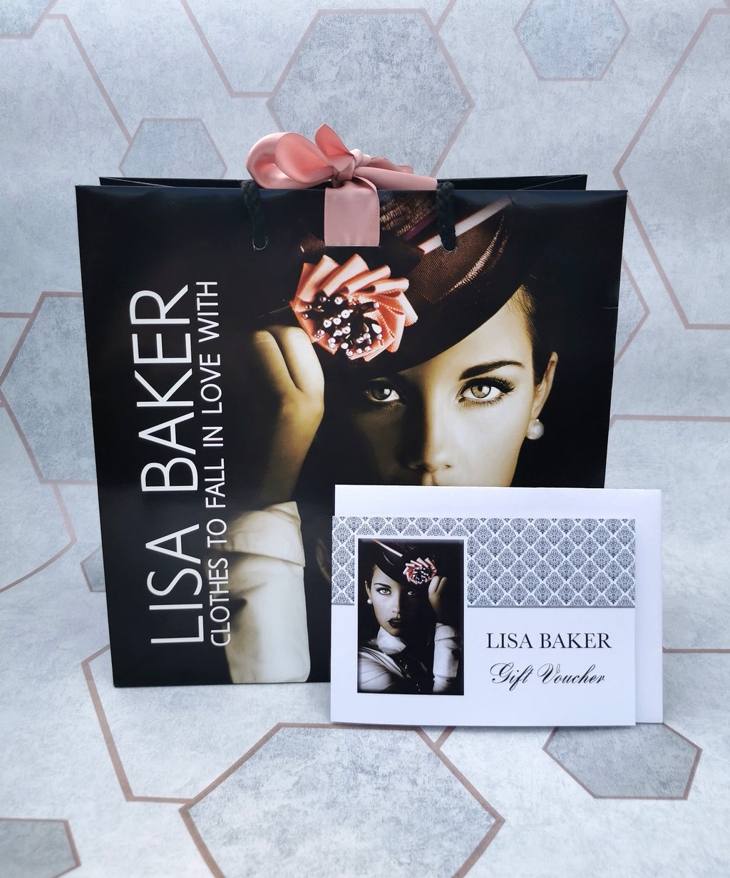 <p>Lisa Baker Gift Vouchers are the perfect gift for that fashionista in your life. They have no expiry date and they can be redeemed in any of our three stores. </p>